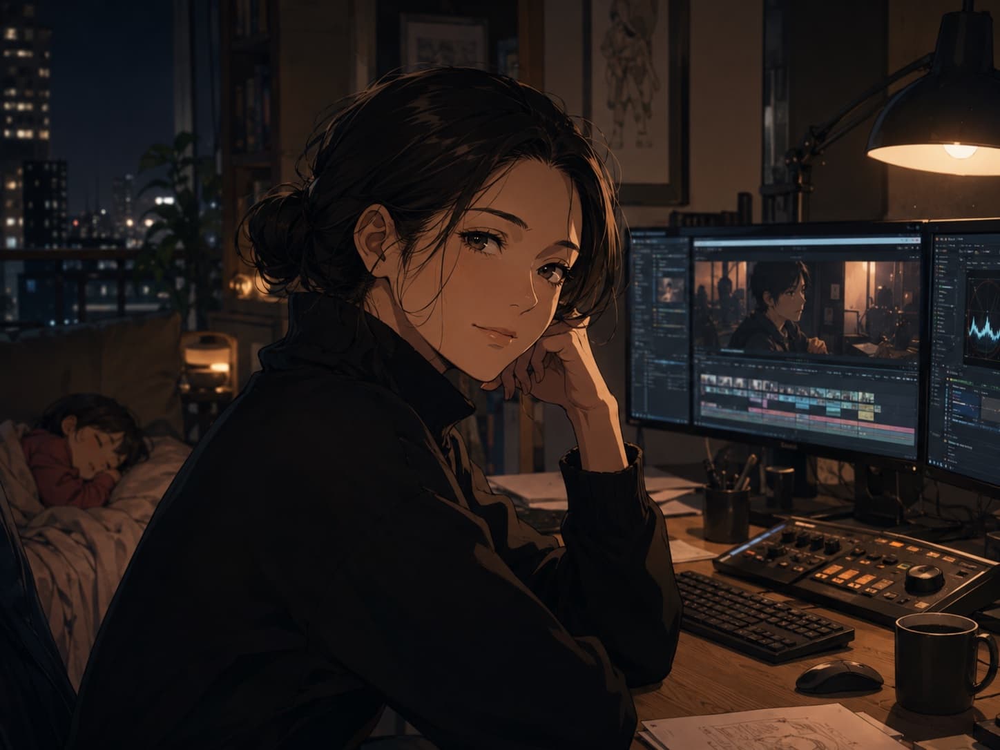 Reiko Arakawa — The Film Director, Single Mother